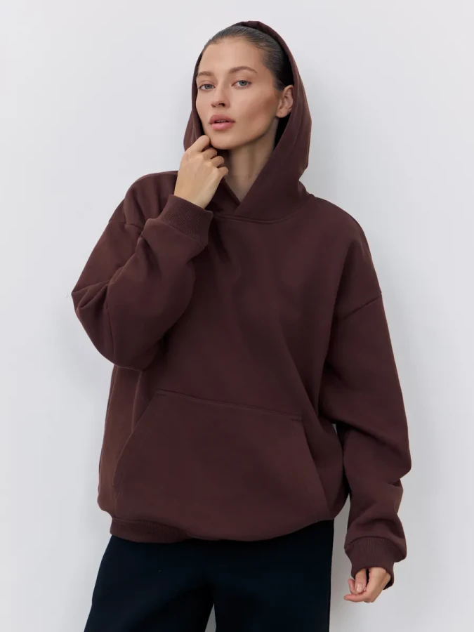 Худи оверсайз с капюшоном